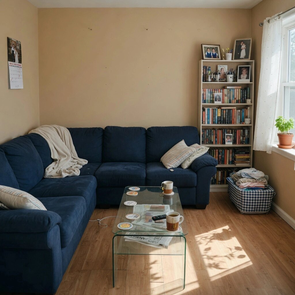 Bright, refreshed room